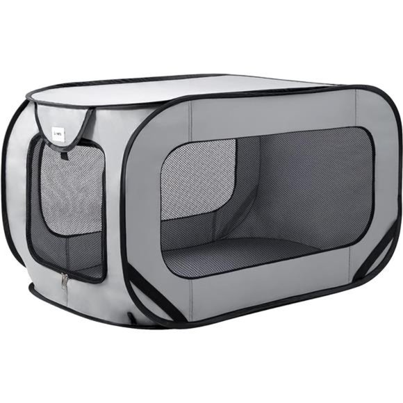 Portable Large Dog Bed - Pop Up Dog Kennel, Indoor Outdoor Crate for Pets, 36\